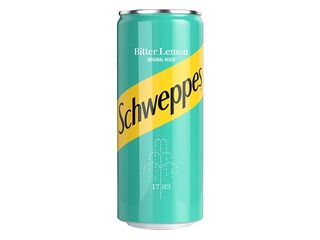 Dzēriens Schweppes Bitter Lemon, 0.33 l, skārdene