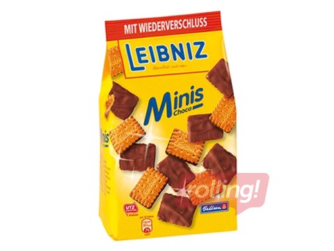Cepumi Minis Choco ar šokolādi Leibniz, 100g