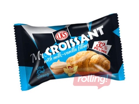 Kruasāns Mr.Croissant, ar piena-vaniļas pildījumu, 45g