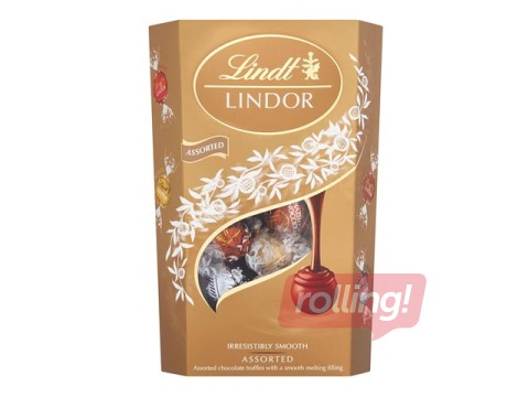 Asorti šokolādes konfektes Lindt Lindor, 200g