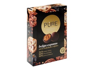 Šokolādes trifeles Pure Chocolate ar beļģu cepumu krēma pildījumu, 148 g