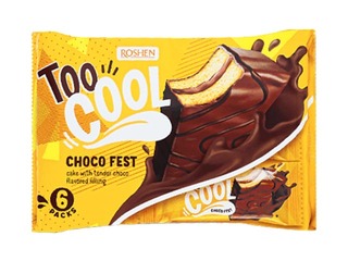 Biskvītkūka Choco Fest, Too Cool, Roshen, 270g