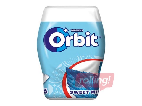 Košļājamā gumija Orbit, Sweetmint, 46 gab.