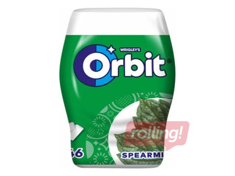 Košļājamā gumija Orbit, Spearmint, 46 gab.