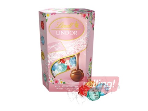 Šokolādes konfektes Lindt, Summer mix, 200g