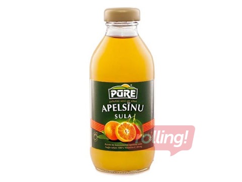 Sula apelsīnu Pūre, 330 ml
