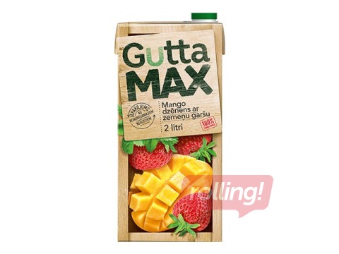 Sula Mango-Zemeņu dzēriens Gutta Max, 2 l