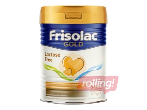 Piena maisījums Frisolac Lactose Free (0-12 mēn), 400g