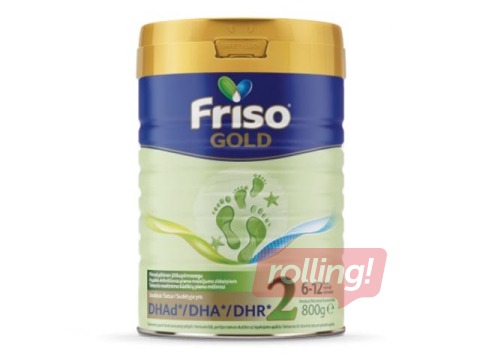 Piena maisījums Friso Gold 2 (6-12 mēn), 800g