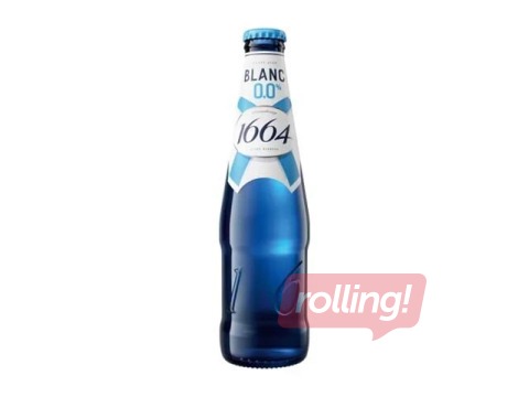 Bezalkoholiskais alus Kronenbourg, 1664 Blanc, 0.33l (Taras depozīts iekļauts cenā)