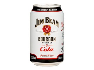 Kokteilis Jim Beam & Cola, 4,5%, 0.33L