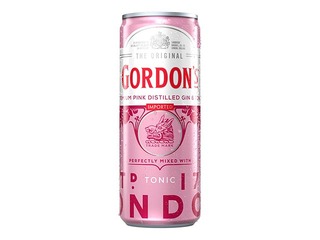 Kokteiļi Gordon`s Pink&Tonic, 6.4%, 0.25L