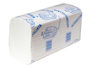 Papīra dvieļi loksnēs PAPERBLU, Z-locījums, H2, 25 pac., 2 slāņi, balti