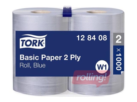 Industriālais papīrs Tork Basic 2 PLY, 340 m, 2 ruļļi iepakojumā