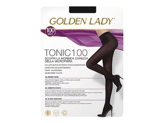Sieviešu zeķubikses, Tonic, Golden Lady, 100 den, Nero, 2 izm.