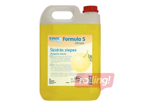 Šķidrās ziepes Ewol Professional Formula S Citruss, 5l