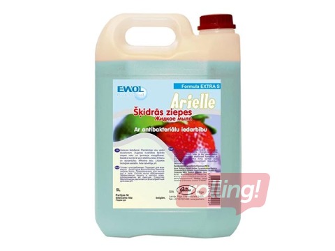 Šķidrās krēmziepes Arielle, Ewol, 5L