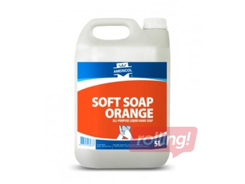 Šķidrās ziepes Americol, Soft Soap Orange, industriālās, 5l