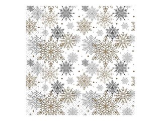 Napkins, 33 x 33 cm, 20 pieces, 3 layers, Christmas design