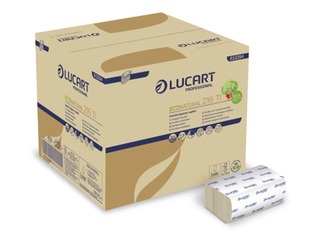 Salvetes dozatoriem Lucart Eco Natural 216 TI, 1 pac. x 150 salvetes, 2 slāņi