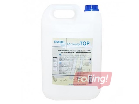 Trauku mazgāšanas līdzeklis ar antibakteriālu iedarbību Ewol Formula Top, 5l