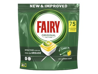 Tabletes trauku mazgājamai mašīnai Fairy All in 1 lemon, 75gb