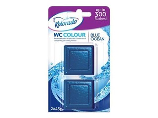 Tabletes tualetes poda tvertnei WC Colour OCEAN 2gab.