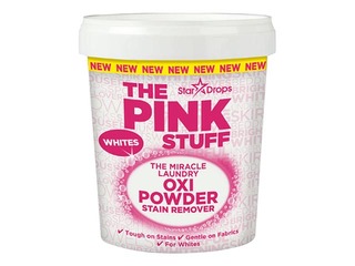 Oksidējošs traipu tīrīšanas pulveris The Pink Stuff baltai veļai 1kg 