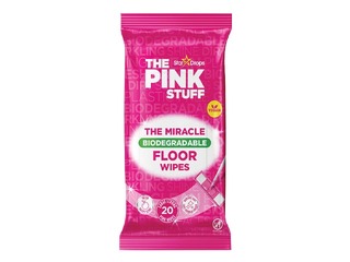 Mitrās salvetes grīdas uzkopšanai, The Pink Stuff, 20 gab.