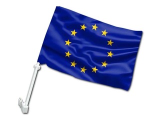 Флаг для автомобиля Европейский Союз, 30х40 см