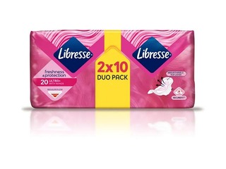 Higēniskās paketes Libresse Ultra Duo, 20 gb