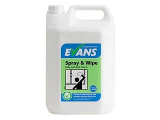 Universāls tīrīšanas līdzeklis Evans Vanodine Spray & Wipe, 5 l