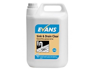 Cauruļu tīrīšanas līdzeklis Evans Vanodine Sink&Drain Cleaner, 2.5 l