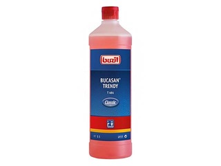 Sulfamīnskābi saturošs sanitāro telpu tīrīšanas līdzeklis Buzil T464 Bucasan Trendy, 1L