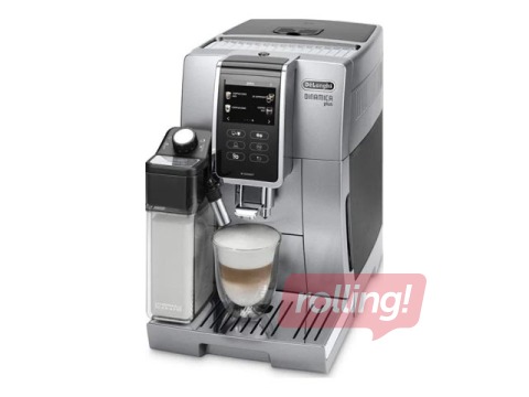 Kafijas automāts DeLonghi Dinamica Plus ECAM370.95.S, sudraba