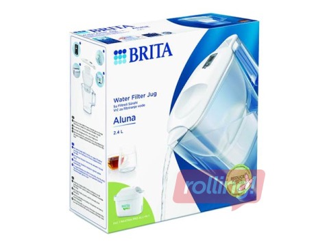 Ūdens filtrakrūze Brita, balta, 2.4l