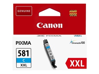 Tintes kasete Canon CLI-581XXL, Ciānzila (820 lpp)