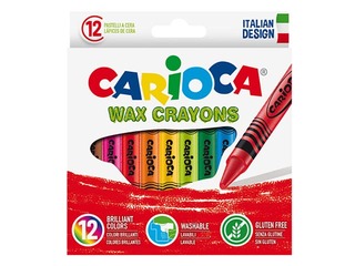 Wax crayons Carioca, 12 colours