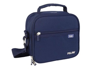 Isothermal food bag Milan 1918, 3,5l, with 3 lunch boxes, navy blue