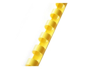 Plastmasas spirāles Argo, 19/20 mm, 100 gab., dzeltenas