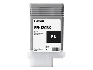 Tintes kasete Canon PFI-120BK, melna, 130ml