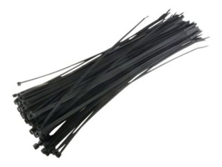 Techly Nylon cable ties 280 x 4.8mm 100pcs black