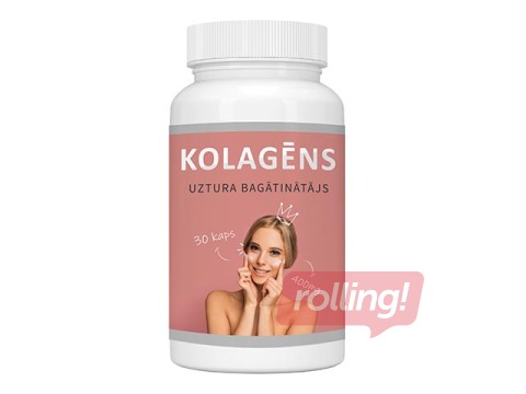 Uztura bagātinātājs, Kolagēns, 400mg, 30 kapsulas