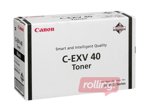 Tonera kasete Canon C-EXV40, melna, (6000 lpp.)