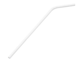 Kоктейльные соломинки, бумажные, белый, 22см ø6 мм, 200 шт.