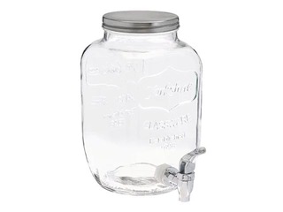 Glass jar with tap, 5l