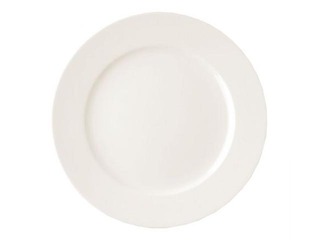 Šķīvis Banquet, porcelāna, ø27cm, balts