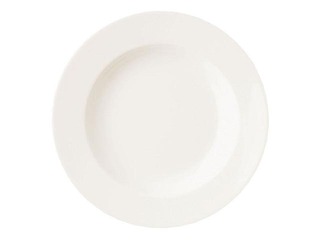 Šķīvis Banquet, porcelāna, ø23cm, balts