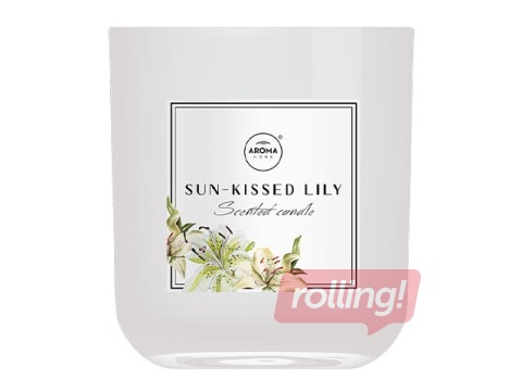 Aromātiskā svece Aroma, PERFUME, Sun-kissed lily, 150g