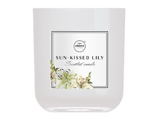 Aromātiskā svece Aroma, PERFUME, Sun-kissed lily, 150g